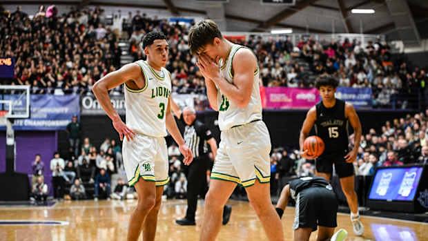 West Linn Tualatin 6A Oregon boys basketball final Naji Saker 1 -85